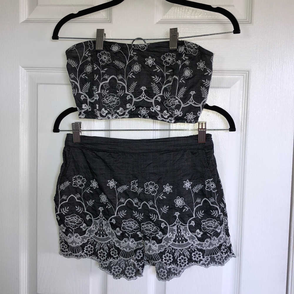 Forever 21 Halter top with shorts